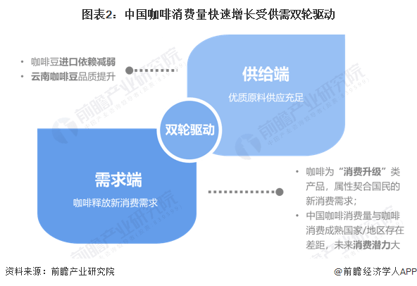 多米体育2023年中国咖啡消费市场驱动因素分析 供需双轮驱动行业快速发展(图2)