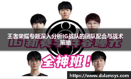 王者荣耀专题深入分析IG战队的团队配合与战术策略
